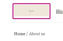 An affected element, outlined on the demo page